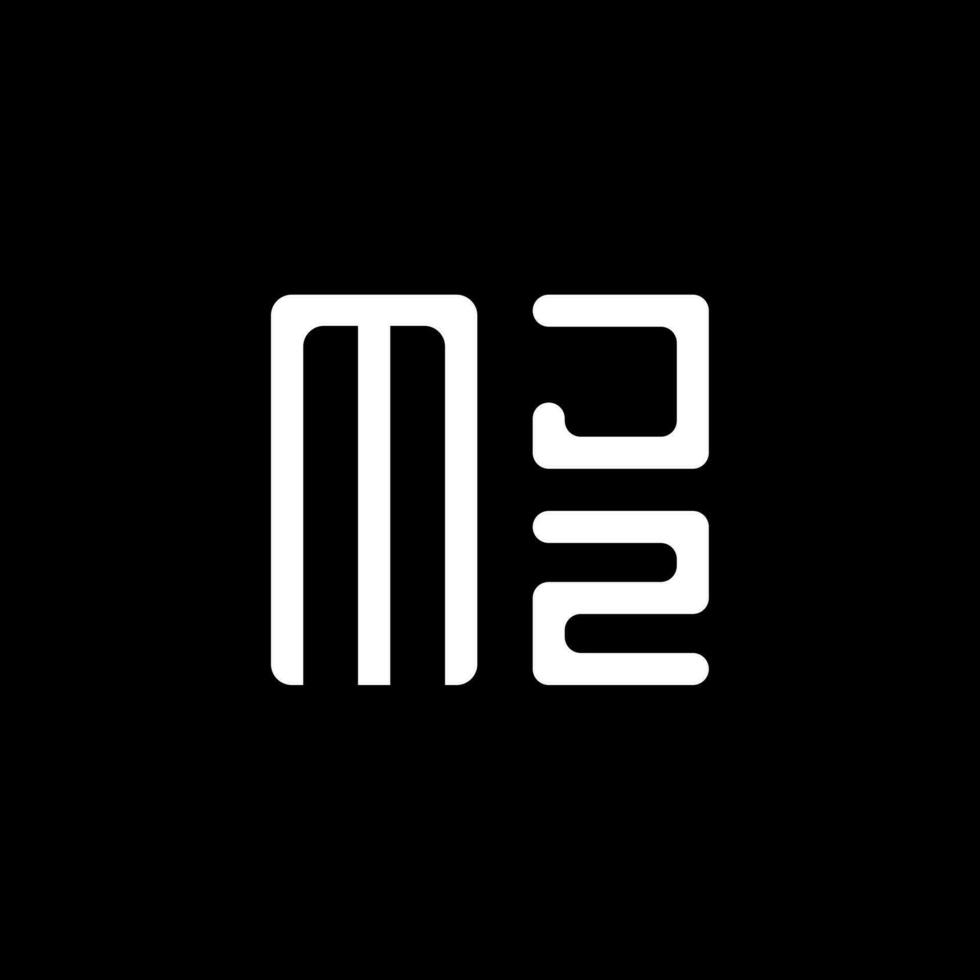 mjz brief logo vector ontwerp, mjz gemakkelijk en modern logo. mjz luxueus alfabet ontwerp