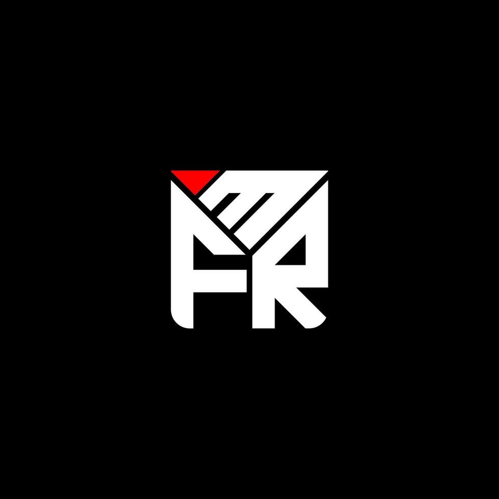 mfr brief logo vector ontwerp, mfr gemakkelijk en modern logo. mfr luxueus alfabet ontwerp