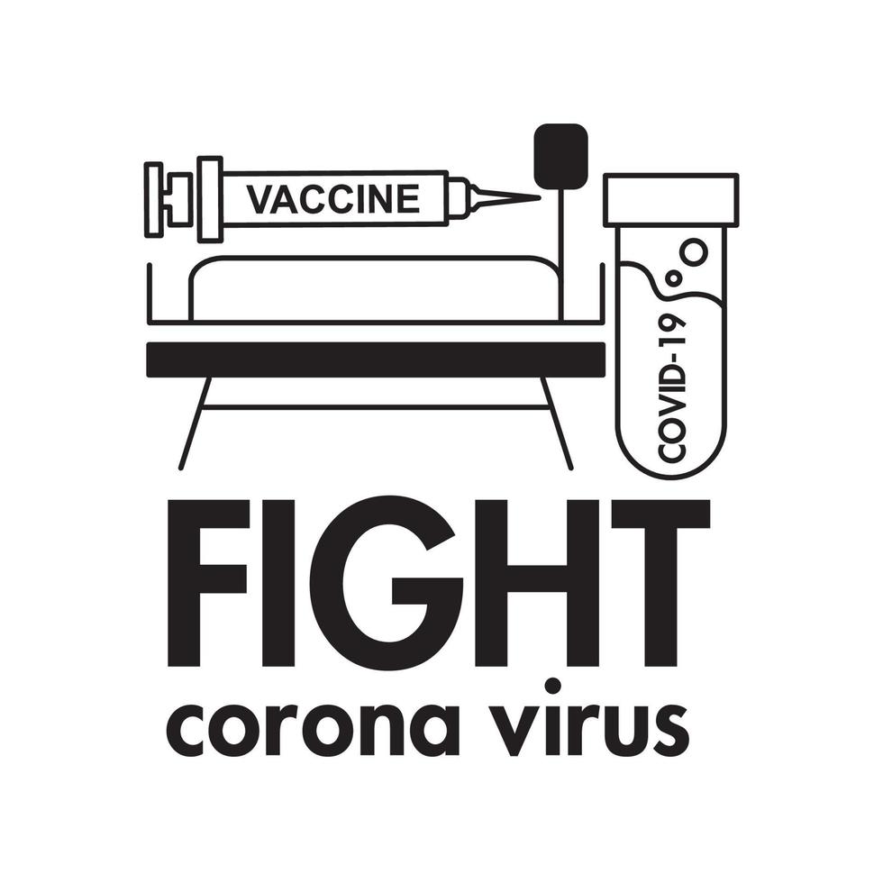 pictogrammen op het thema van coronavirus covid 19 - blijf thuis vector logo afbeelding