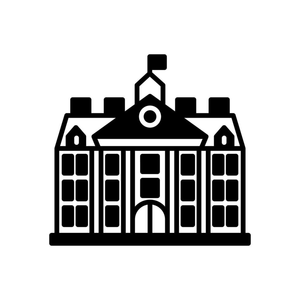 universiteiticoon in vector. illustratie vector