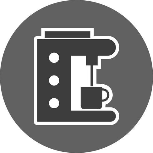 Koffiezetapparaat Vector Icon