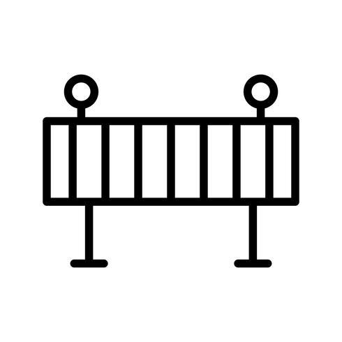 Barrière Vector Icon