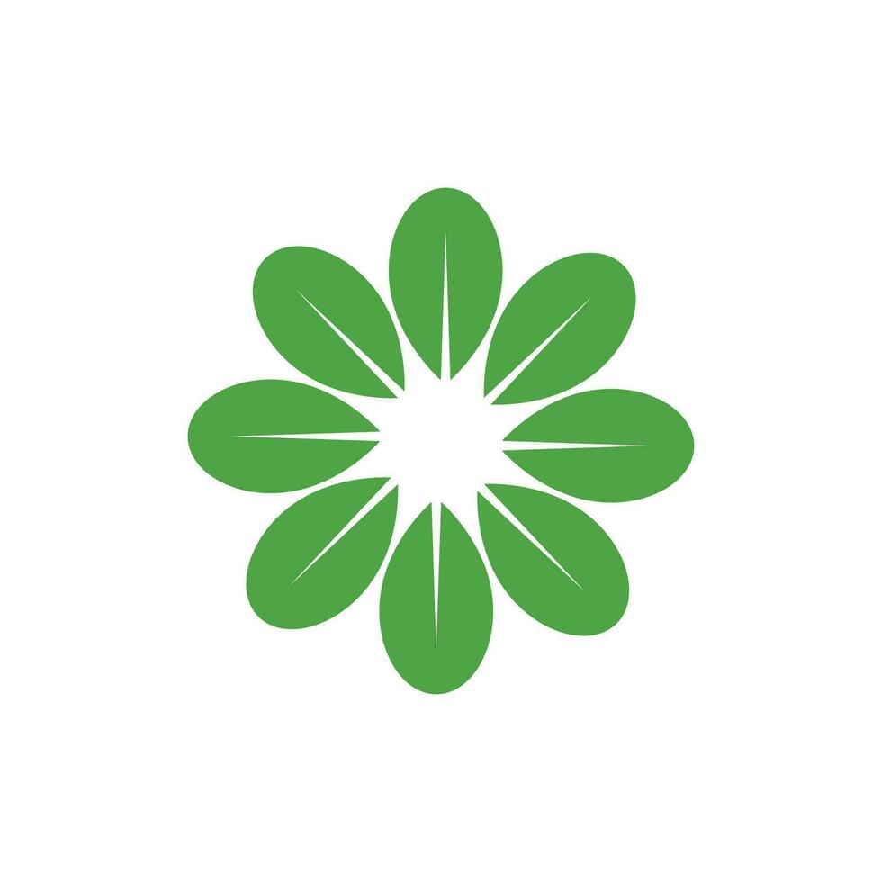 moringa logo vector sjabloon symbool natuur