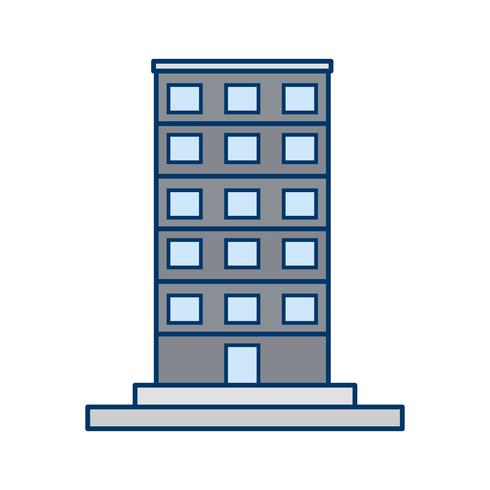 skycraper vector pictogram