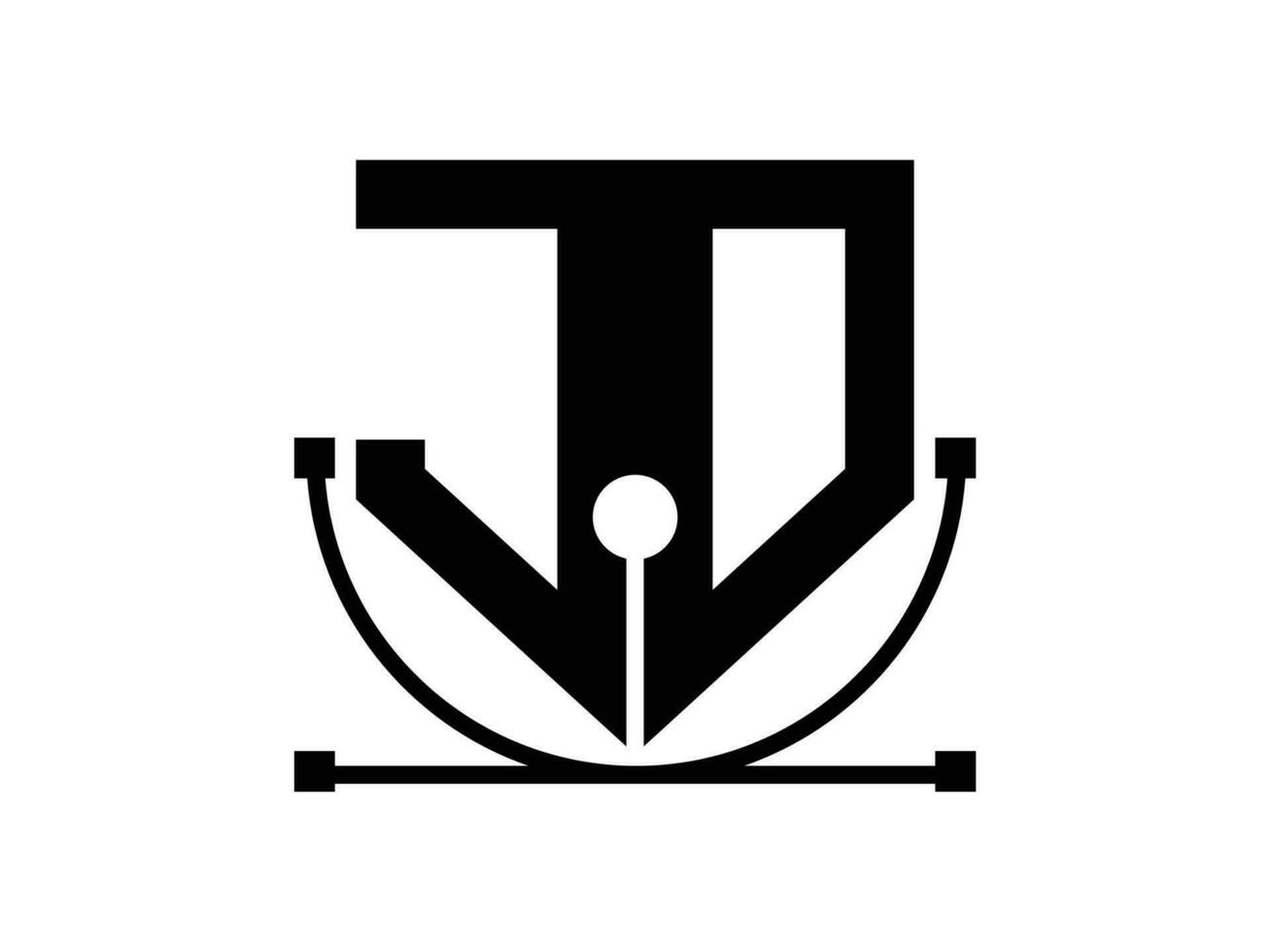 jd Bewerk logo icoon vector formaat