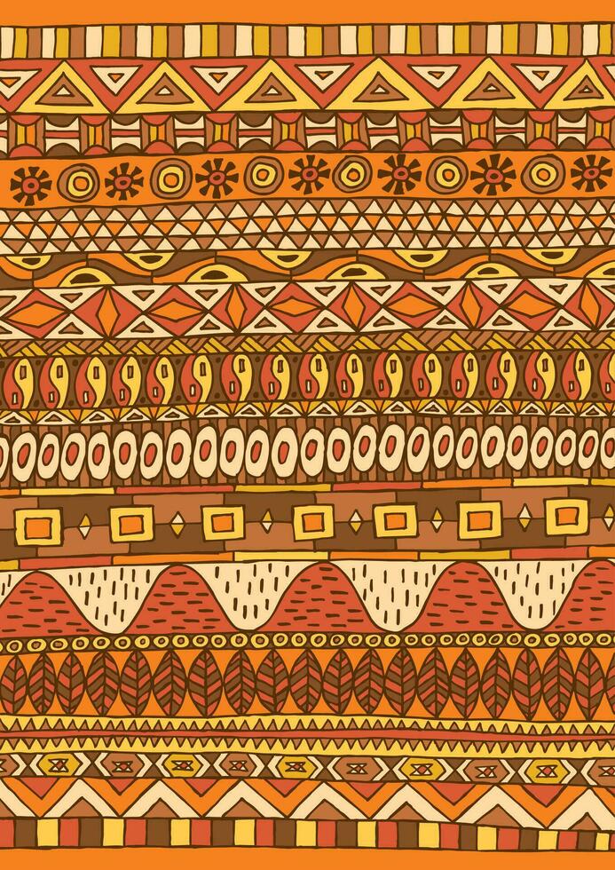 Afrikaanse patroon 2 vector