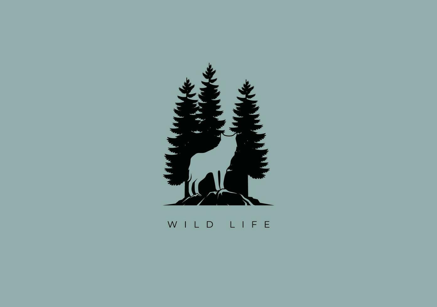 wild leven logo vector