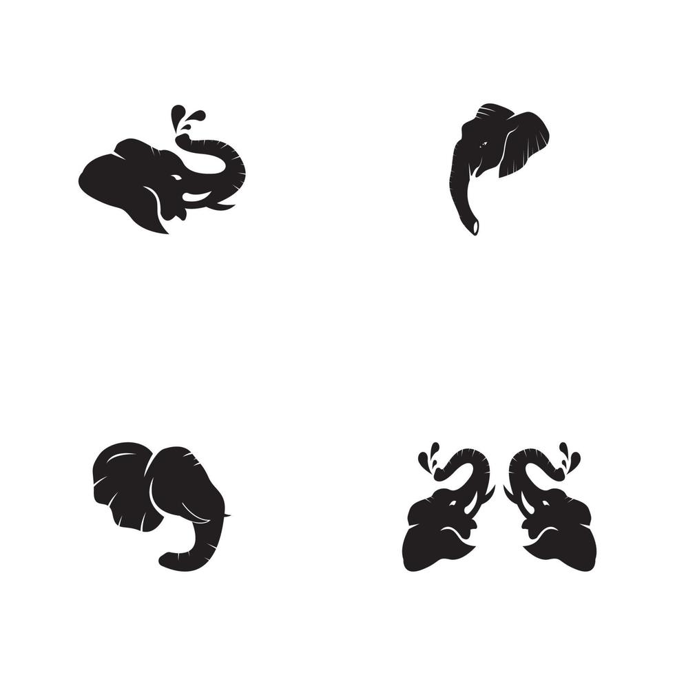 olifant pictogram en symbool vector sjabloon illustratie