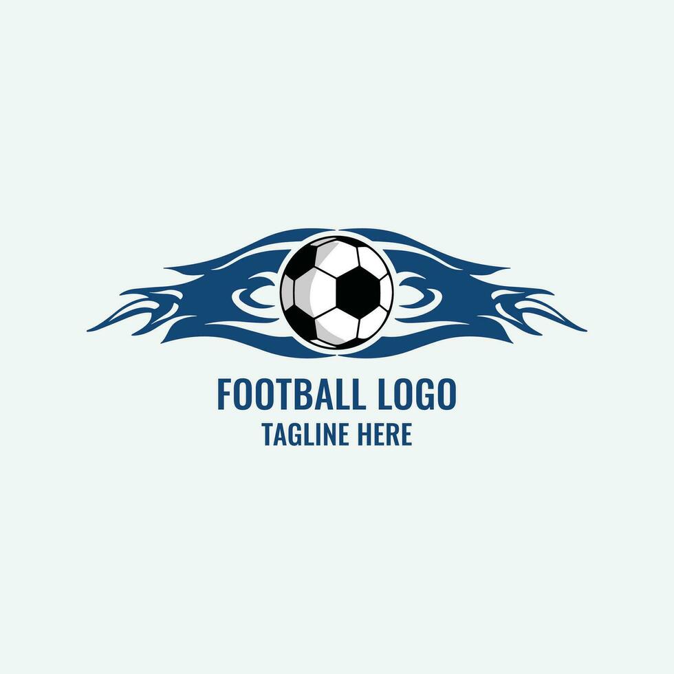 Amerikaans voetbal logo ontwerp vector