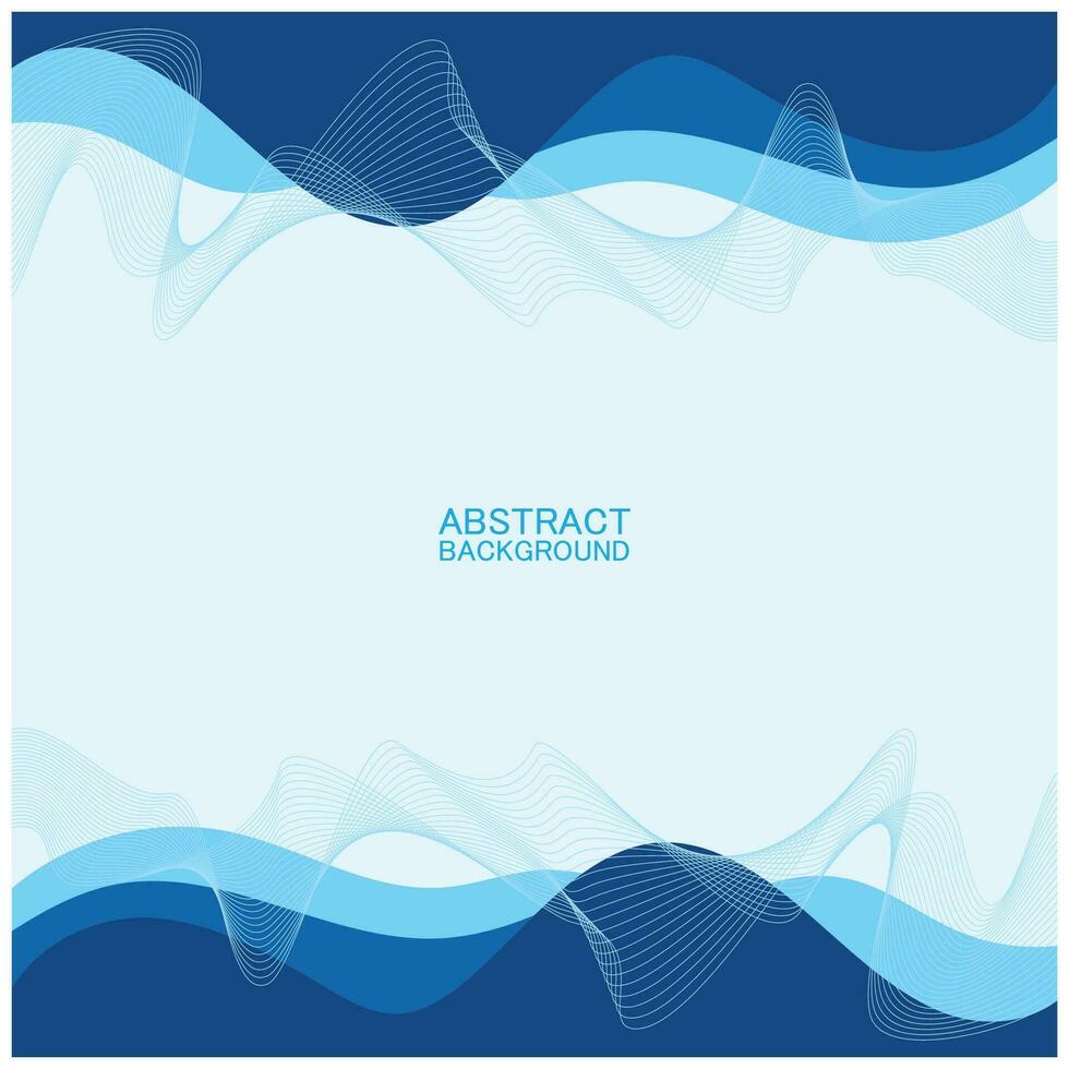 abstract strand Golf achtergrond ontwerp met blauw vector combinatie, concept ontwerp voor boek omslag, behang, zwemmen zwembad, marinier, meer