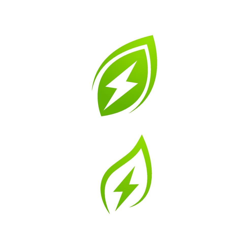 eco power vector pictogram ontwerp illustratie