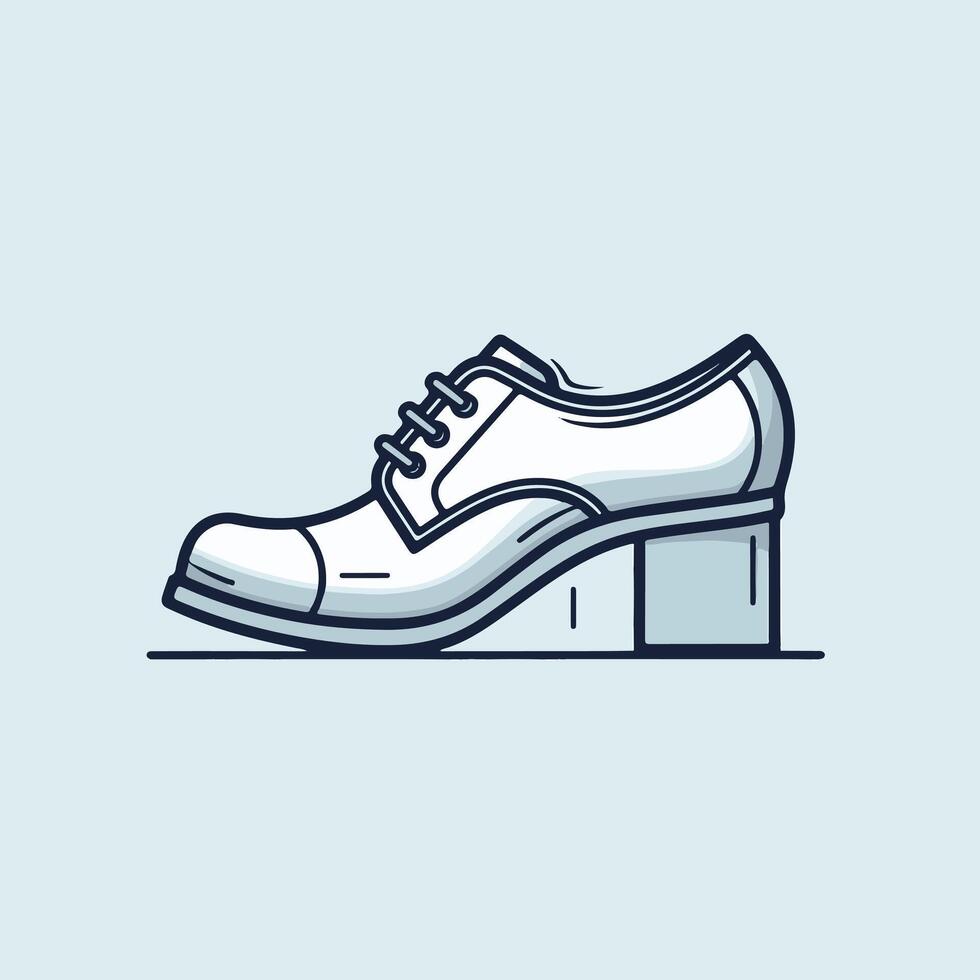 ai gegenereerd vrouw schoenen icoon illustratie. schoenen mode icoon vector