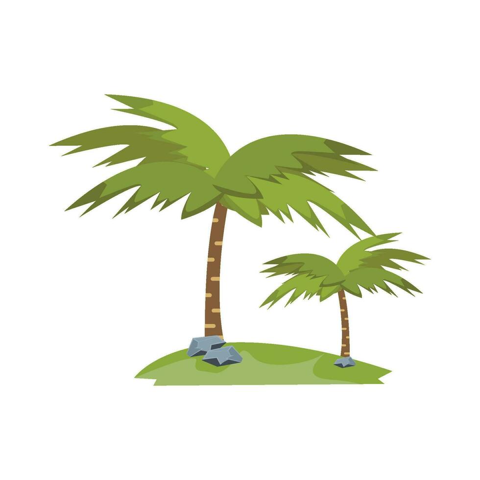 palmboom illustratie vector