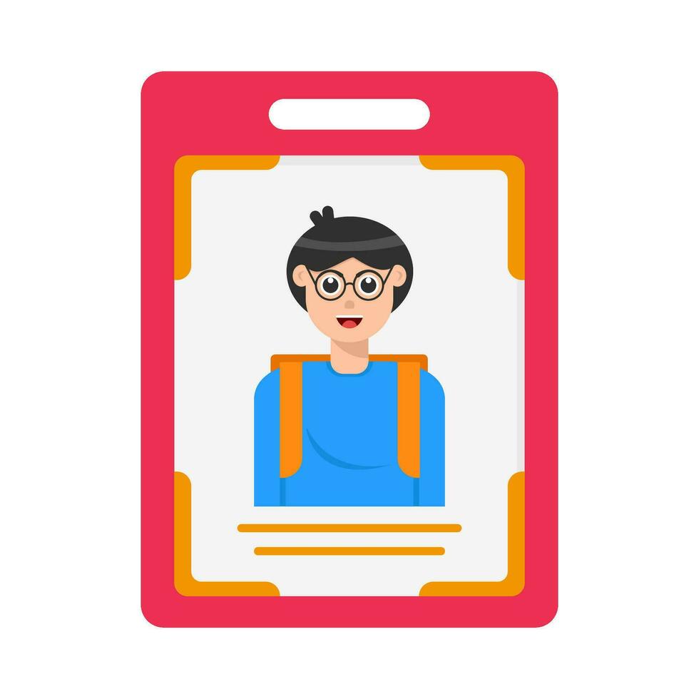 ID kaart kaart illustratie vector