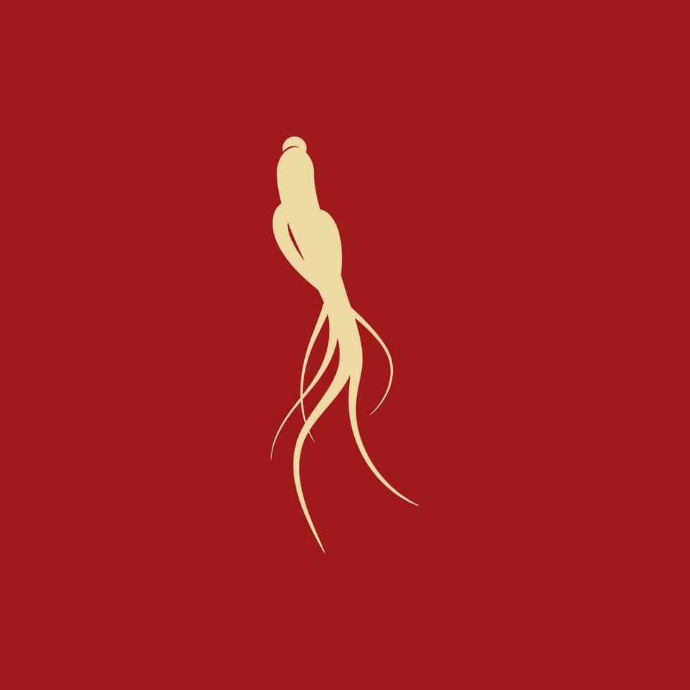 ginseng vector icoon illustratie