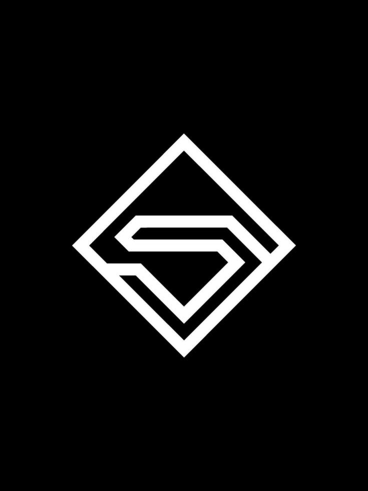 s monogram logo sjabloon vector
