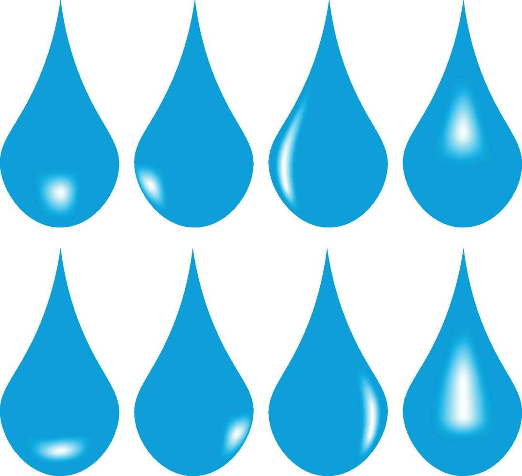waterdruppels pictogram vector