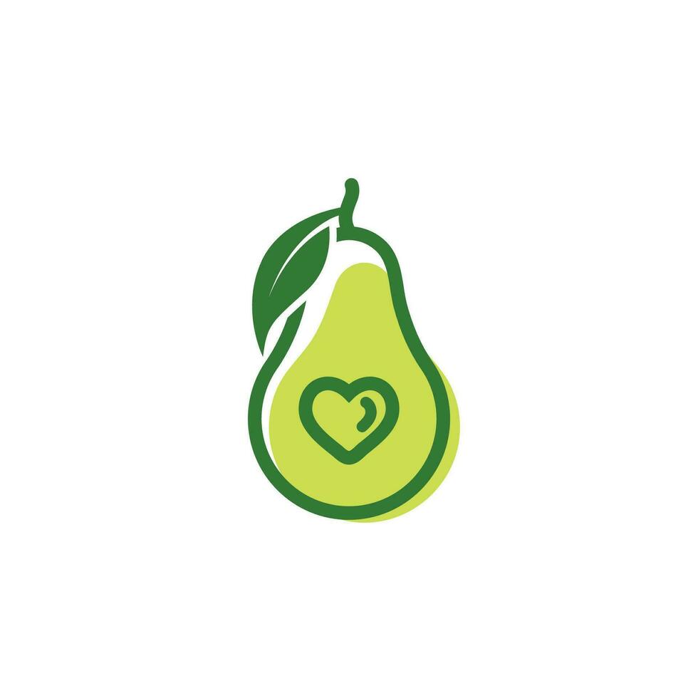 avocado vector pictogram illustratie ontwerp