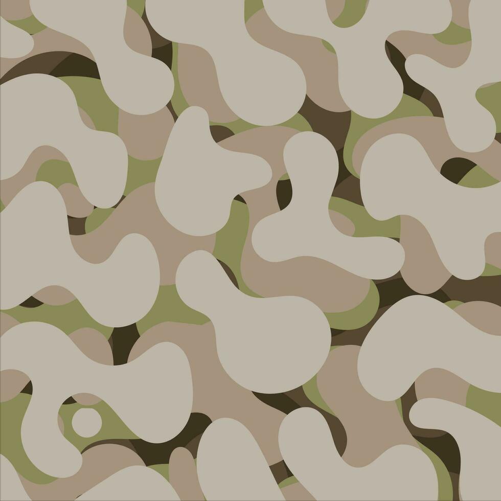 groen bruin kleur vloeistof kunst abstract achtergrond concept ontwerp vector illustratie