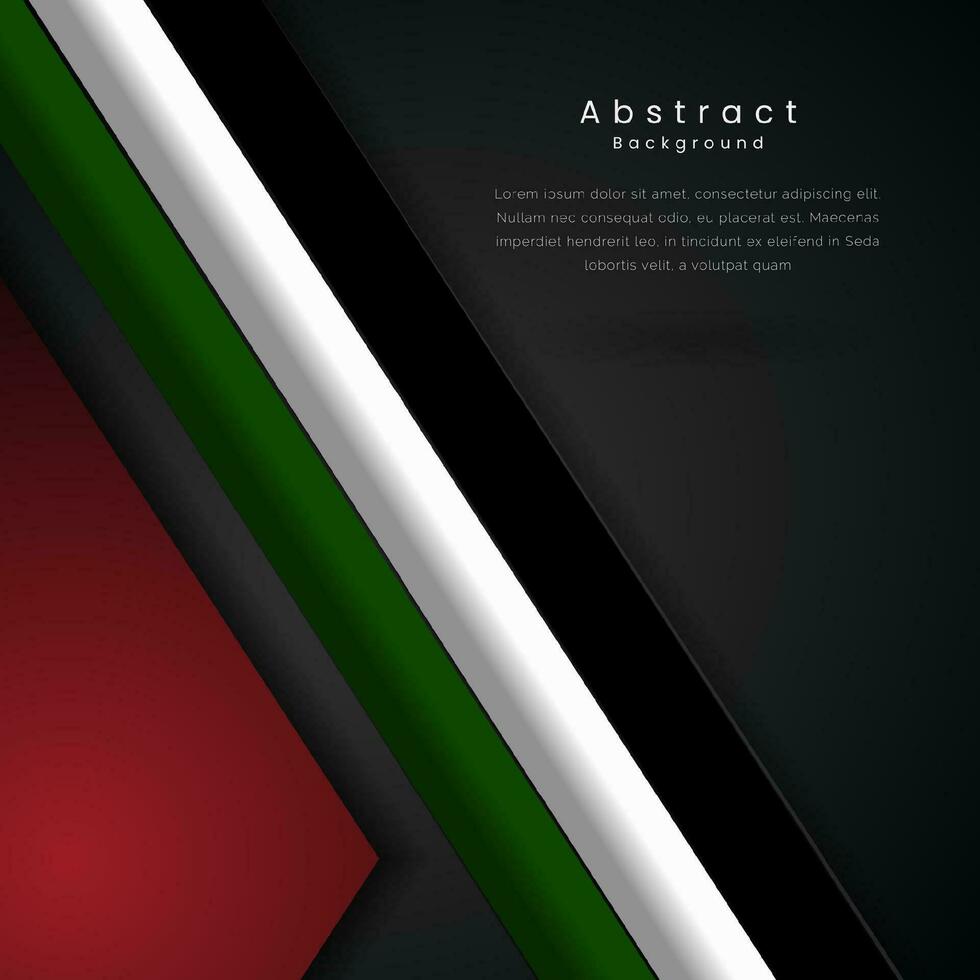 artistiek Palestina land vlag in circulaire vorm achtergrond vector