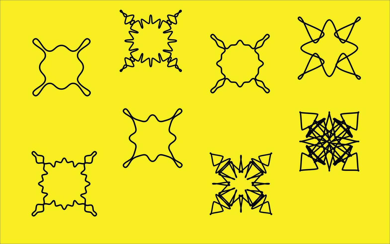 fractal mandala vector kunst pictogrammen en grafiek voor vrij downloaden