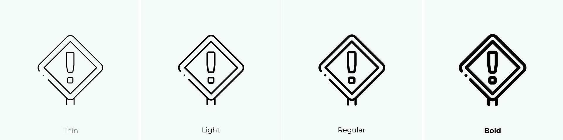 voorzorgsmaatregel icoon. dun, licht, regelmatig en stoutmoedig stijl ontwerp geïsoleerd Aan wit achtergrond vector