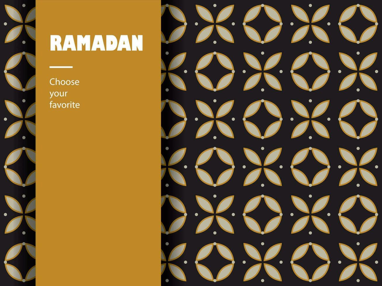 Arabisch patroon Islamitisch Ramadan behang naadloos vector achtergrond sier-