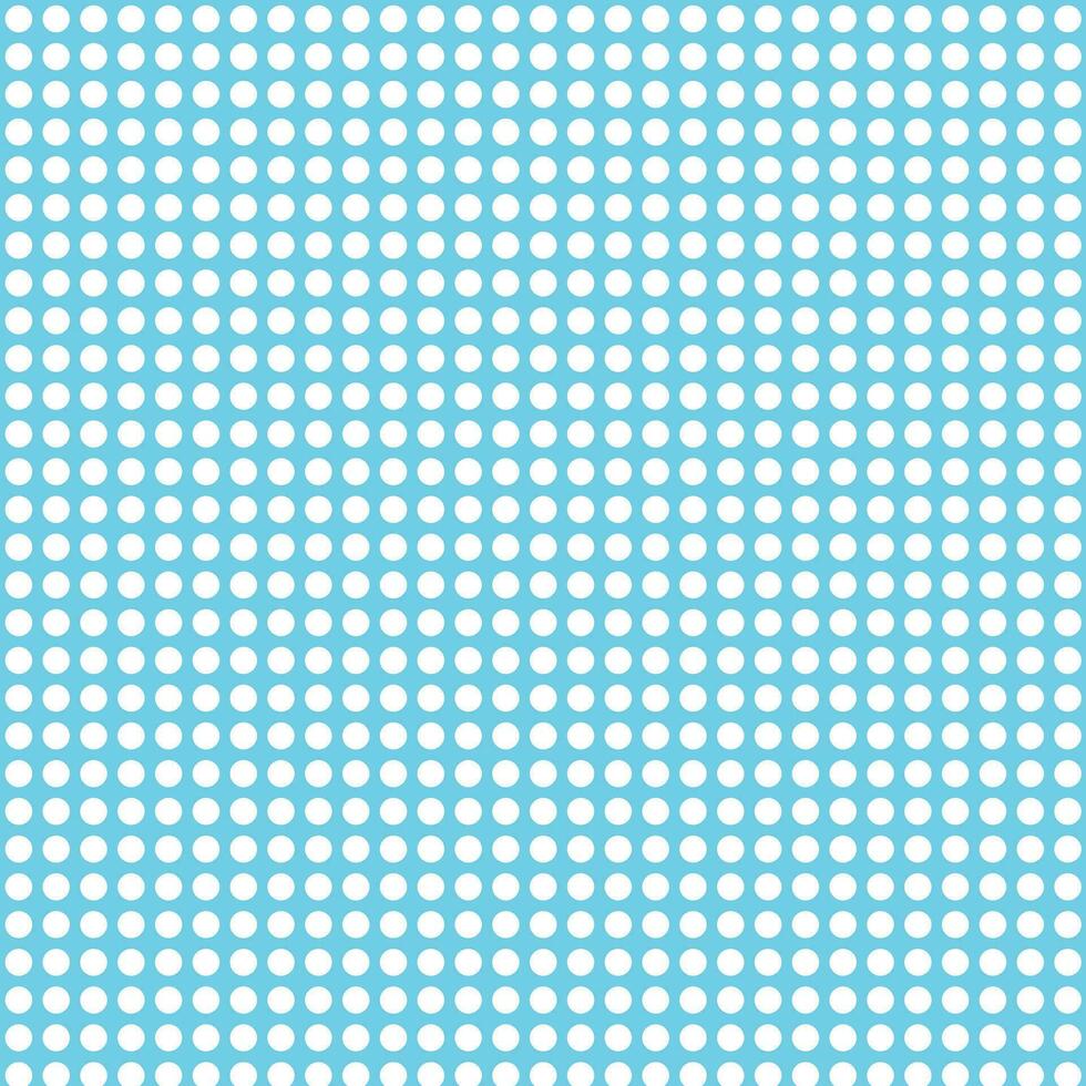 modern gemakkelijk abstract genaaid wit kleur polka punt patroon Aan koel lucht kleur achtergrond vector