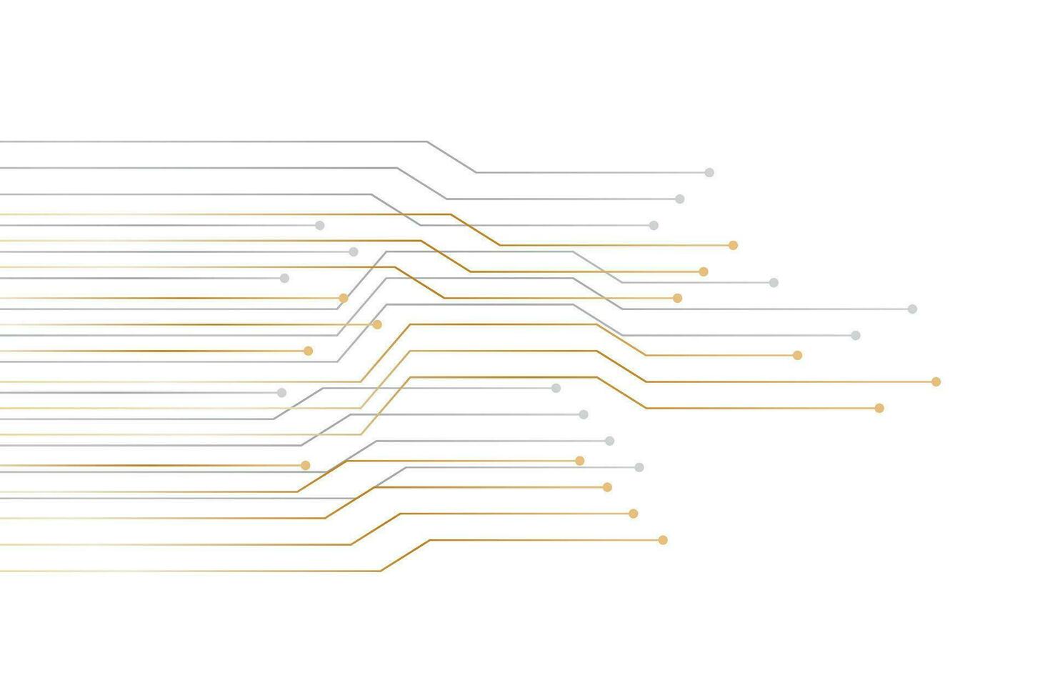 abstract cyber achtergrond stroomkring technologie lijnen vector