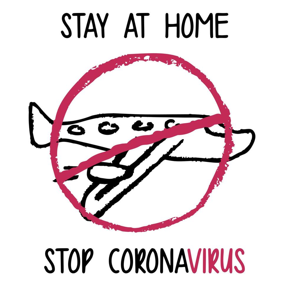 coronavirus. vectorillustratie van het probleem van coronavirus vector