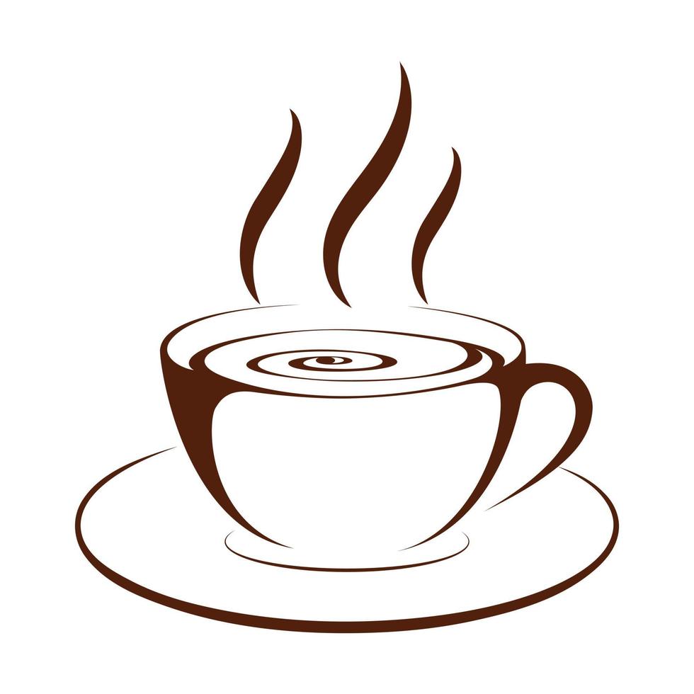 koffiekopje pictogram vector