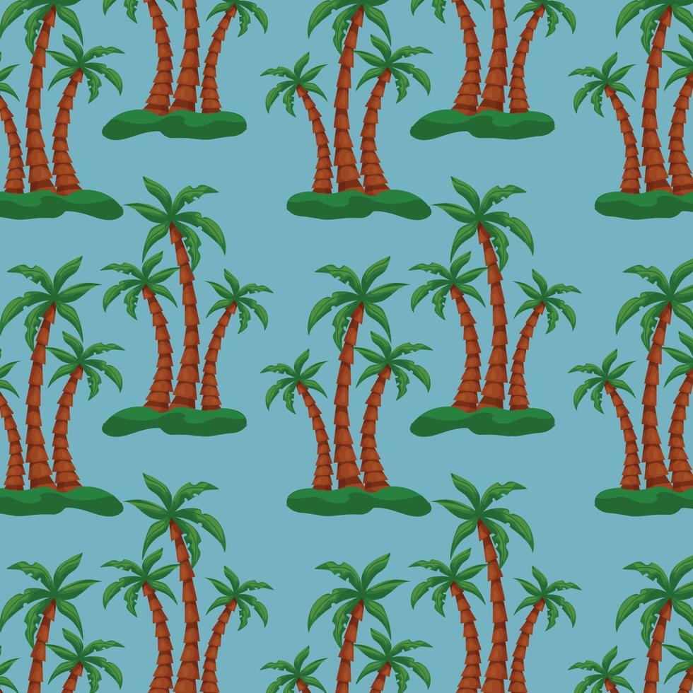patroon web patroon palmbomen achtergrond textuur - vector