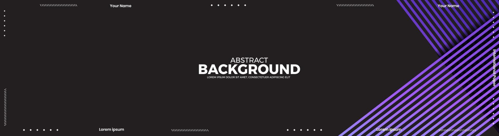 abstracte banner ontwerp websjablonen, horizontale header webbanner. moderne abstracte cover header achtergrond voor website ontwerp, social media cover reclamebanner, flyer, uitnodigingskaart vector