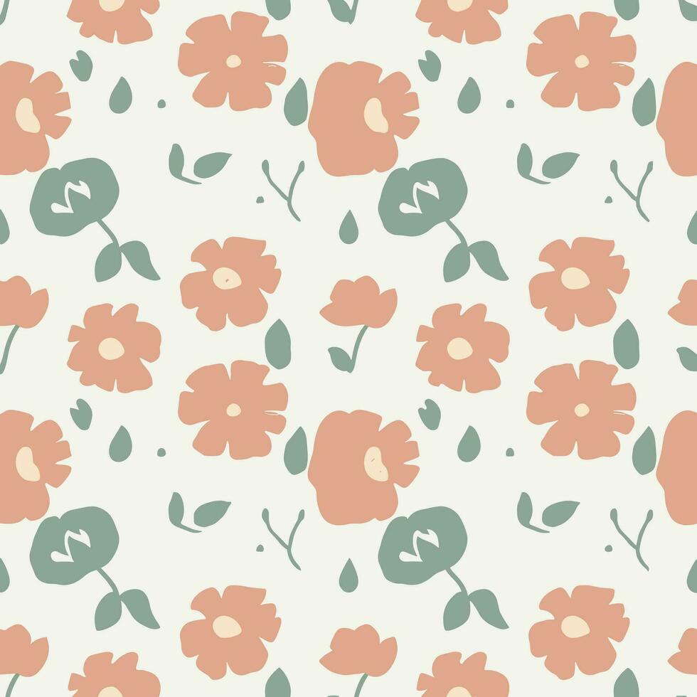 vector bloem patroon achtergrond ontwerp illustratie