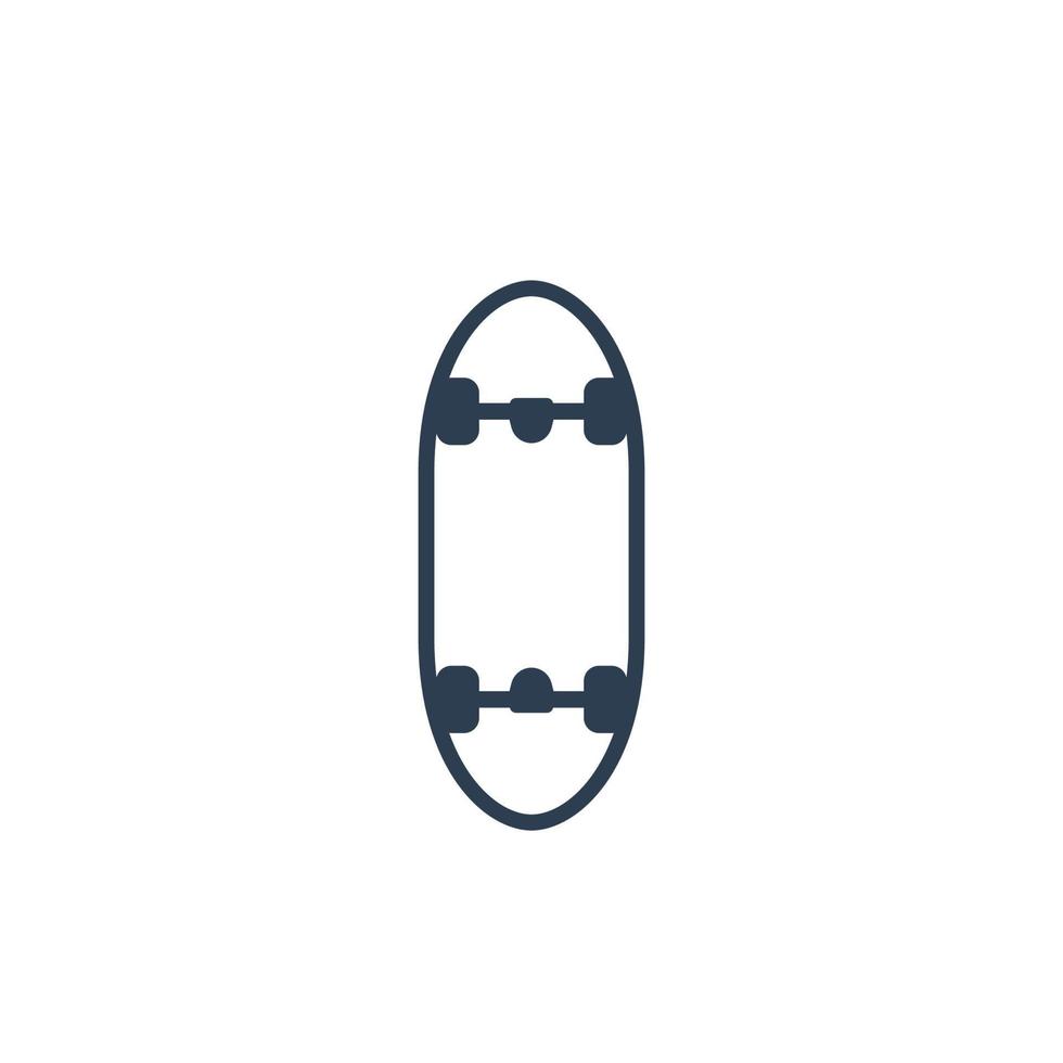 skateboard vector pictogram