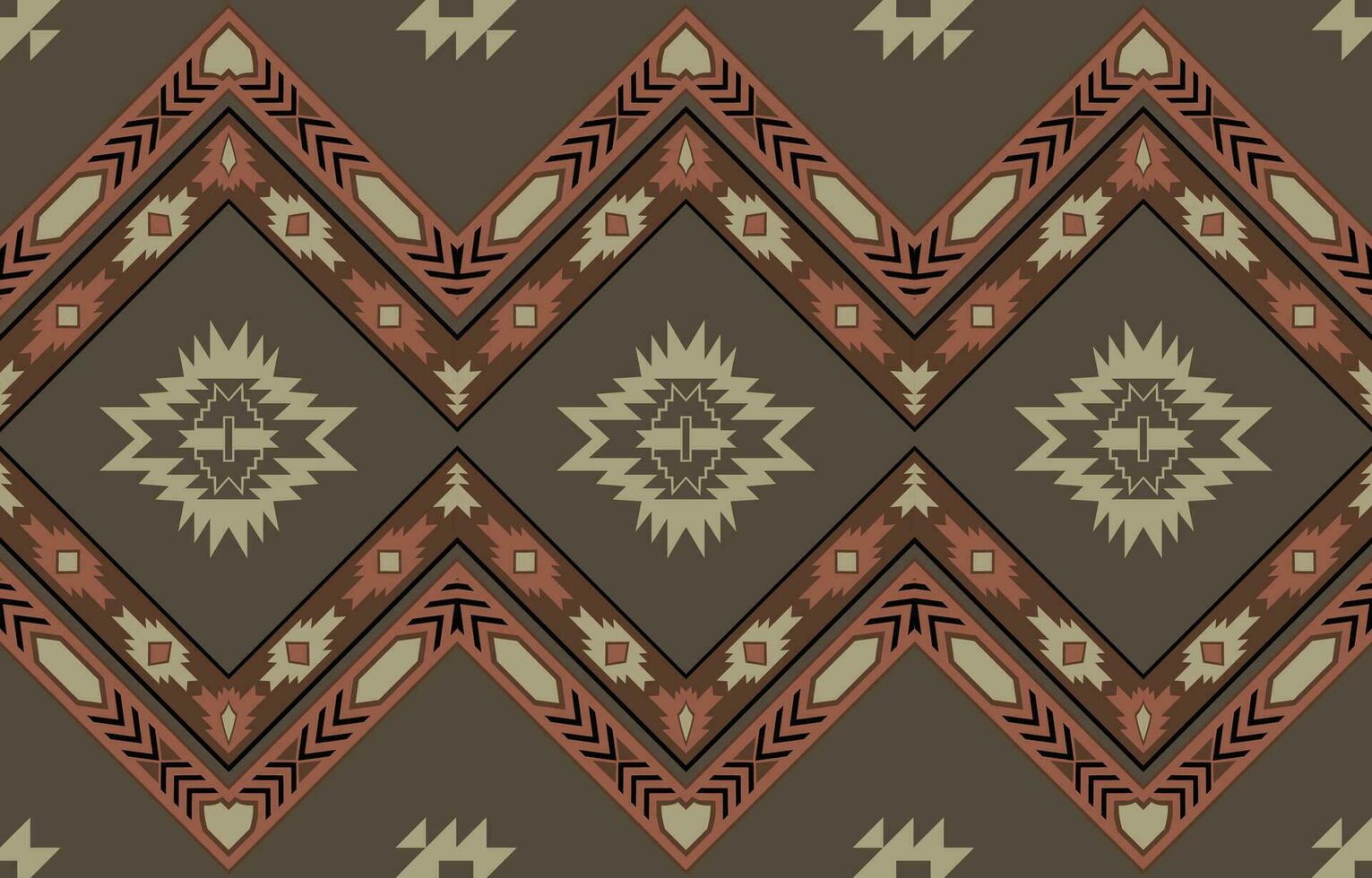 Navajo tribal vector naadloos patroon. inheems Amerikaans ornament. etnisch zuiden western decor stijl. boho meetkundig ornament. vector naadloos patroon. Mexicaans deken, tapijt. geweven tapijt