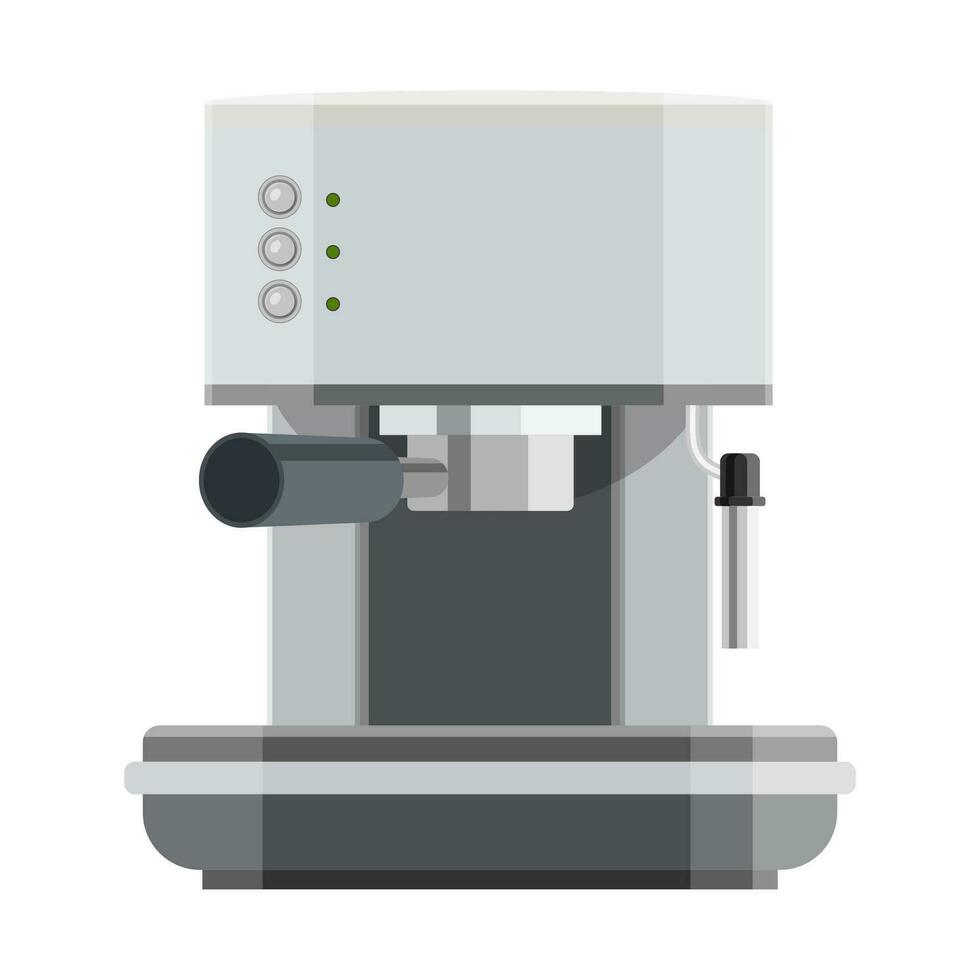 koffie machine icoon. kantoor koffie machine geïsoleerd Aan wit achtergrond. vector illustratie in vlak stijl.