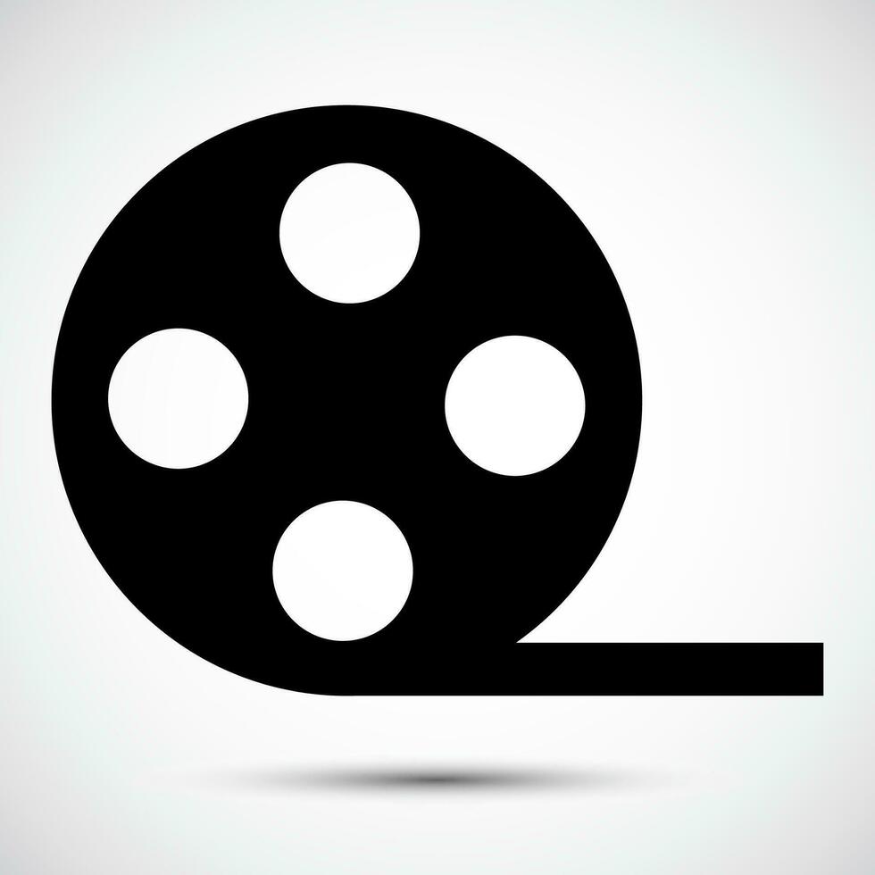 videofilm pictogram symbool teken isoleren op witte achtergrond, vector illustratie eps.10