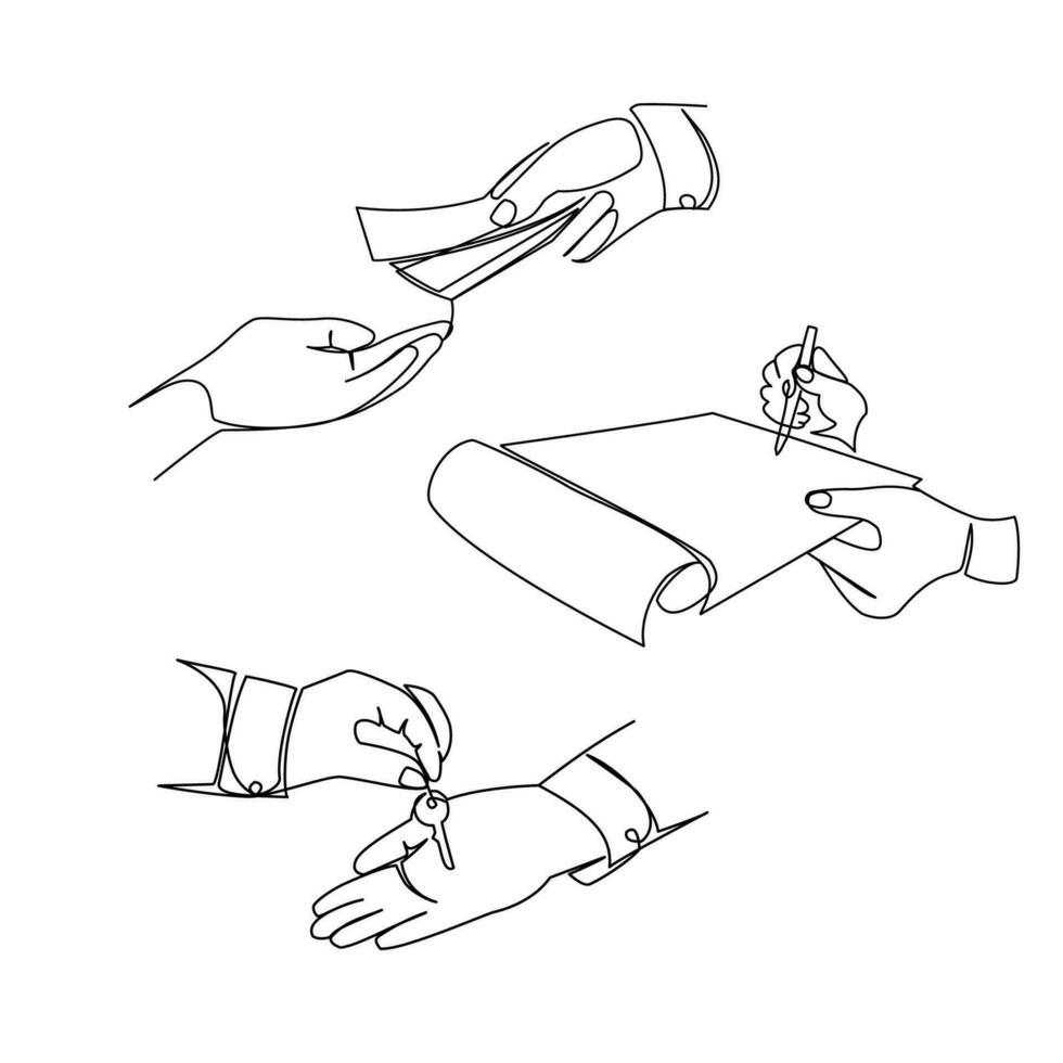 handen vector illustratie