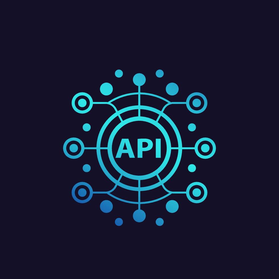 api, applicatie-programmeerinterface, software-integratie vectorillustratie vector