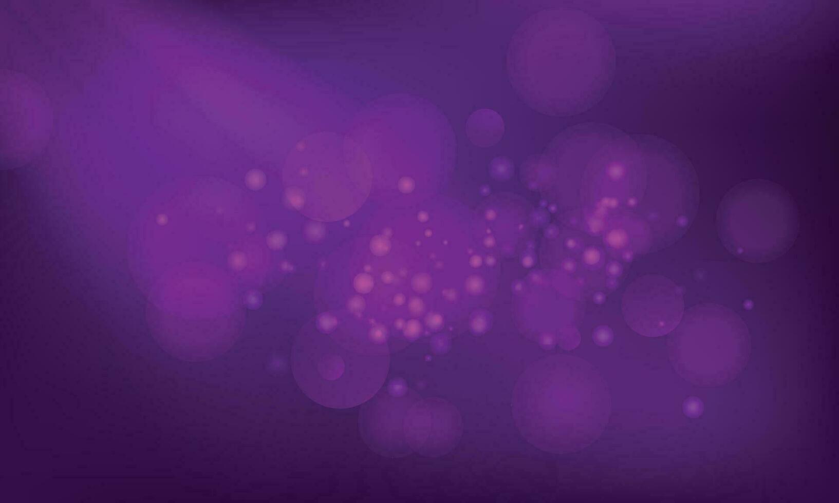 vector Purper achtergrond met bokeh effect