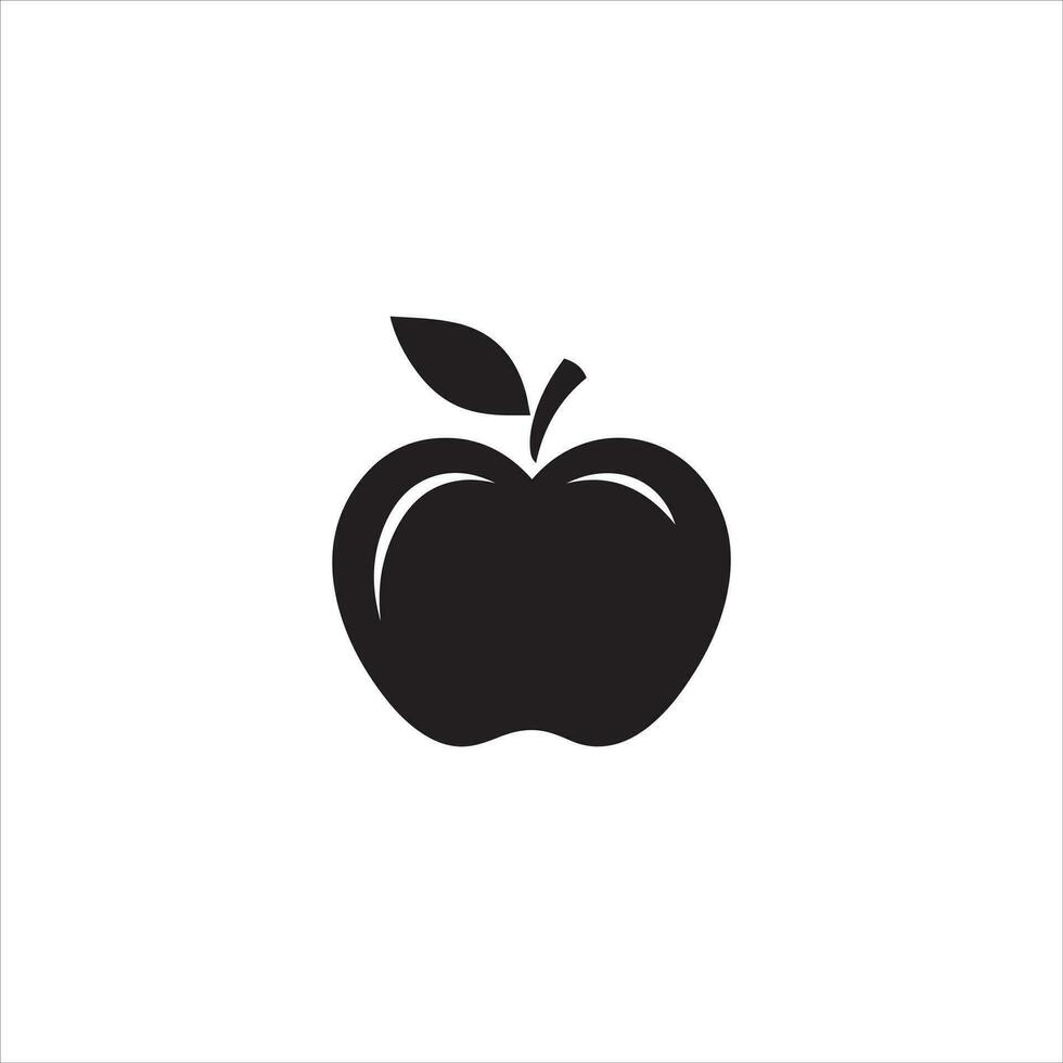 appel icoon geïsoleerd vector Aan wit achtergrond.
