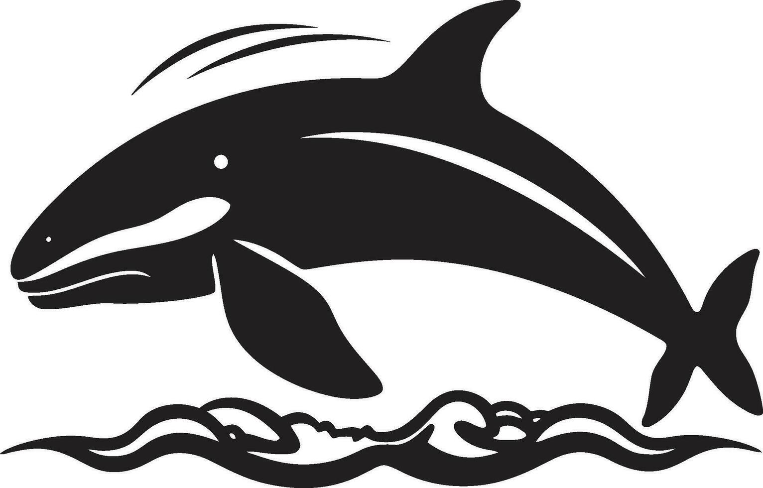 walvis lied serenade iconisch walvis vector subliem piek walvis logo ontwerp