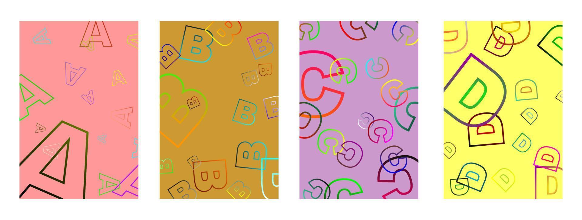 minimaal omslagontwerp. kleurrijke halftonen. modern achtergrondsjabloonontwerp voor web. vector illustratie