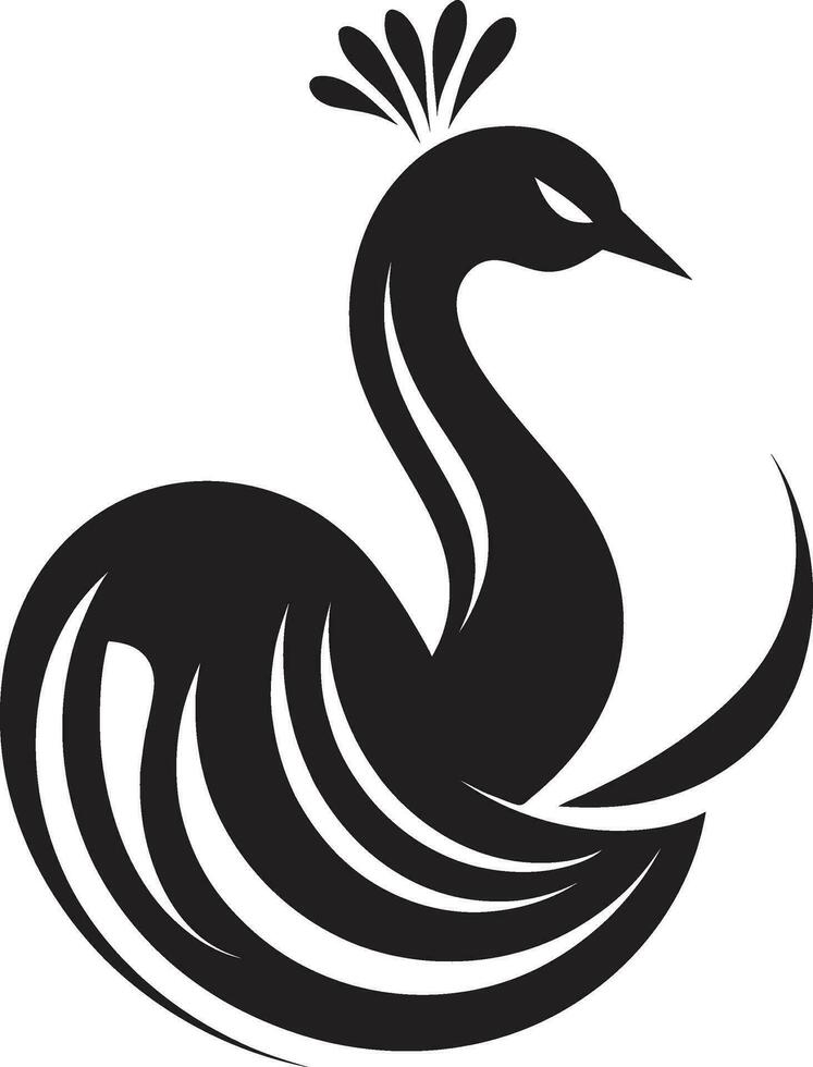 pluim perfectie logo vector icoon vorstelijk veren Pauw embleem ontwerp