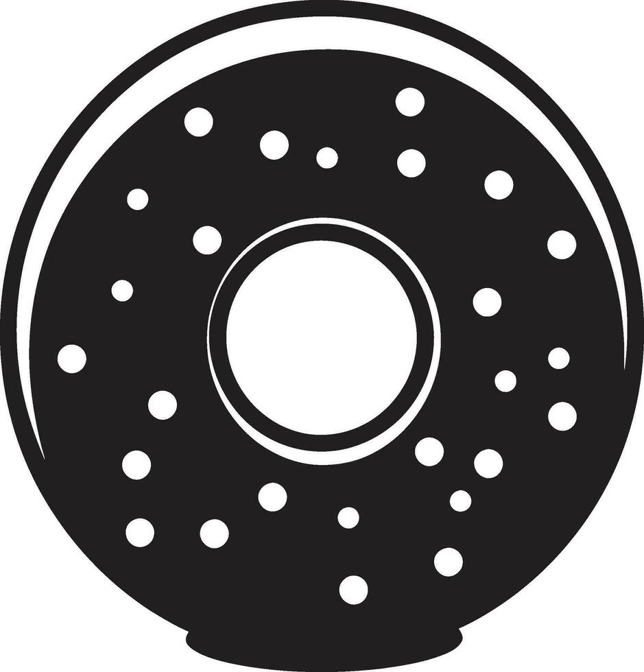 aanlokkelijk behandelt donut icoon vector suikerachtig gevoel donut logo ontwerp