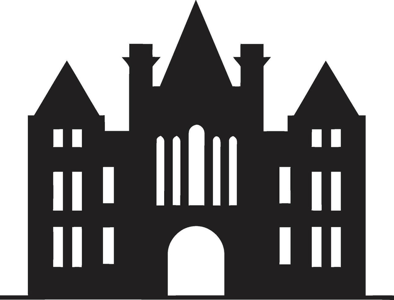 woon- straling iconisch eigendom embleem bouwkundig affiniteit landgoed logo ontwerp vector