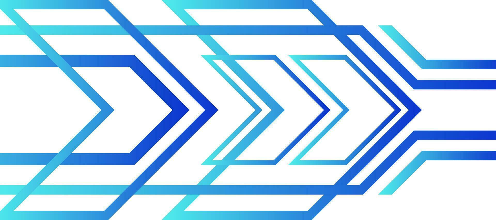 tech pijl blauw schets lijnen helling futuristische achtergrond vector