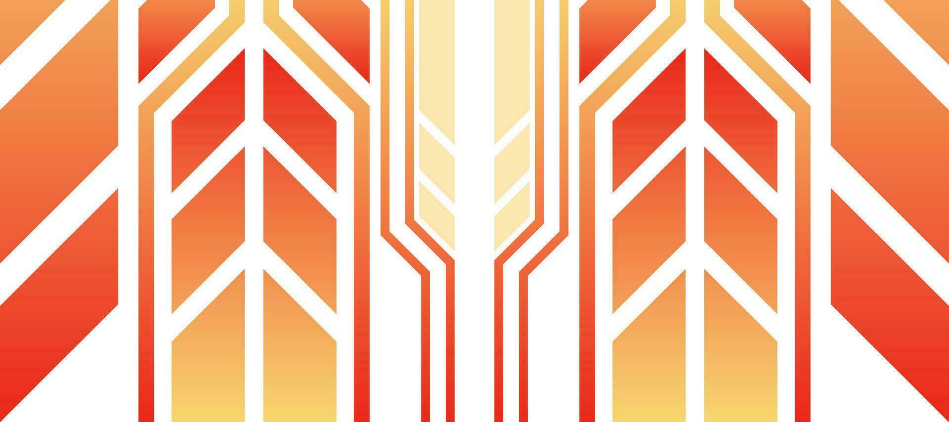 abstract chevron oranje helling futuristische technologie achtergrond vector