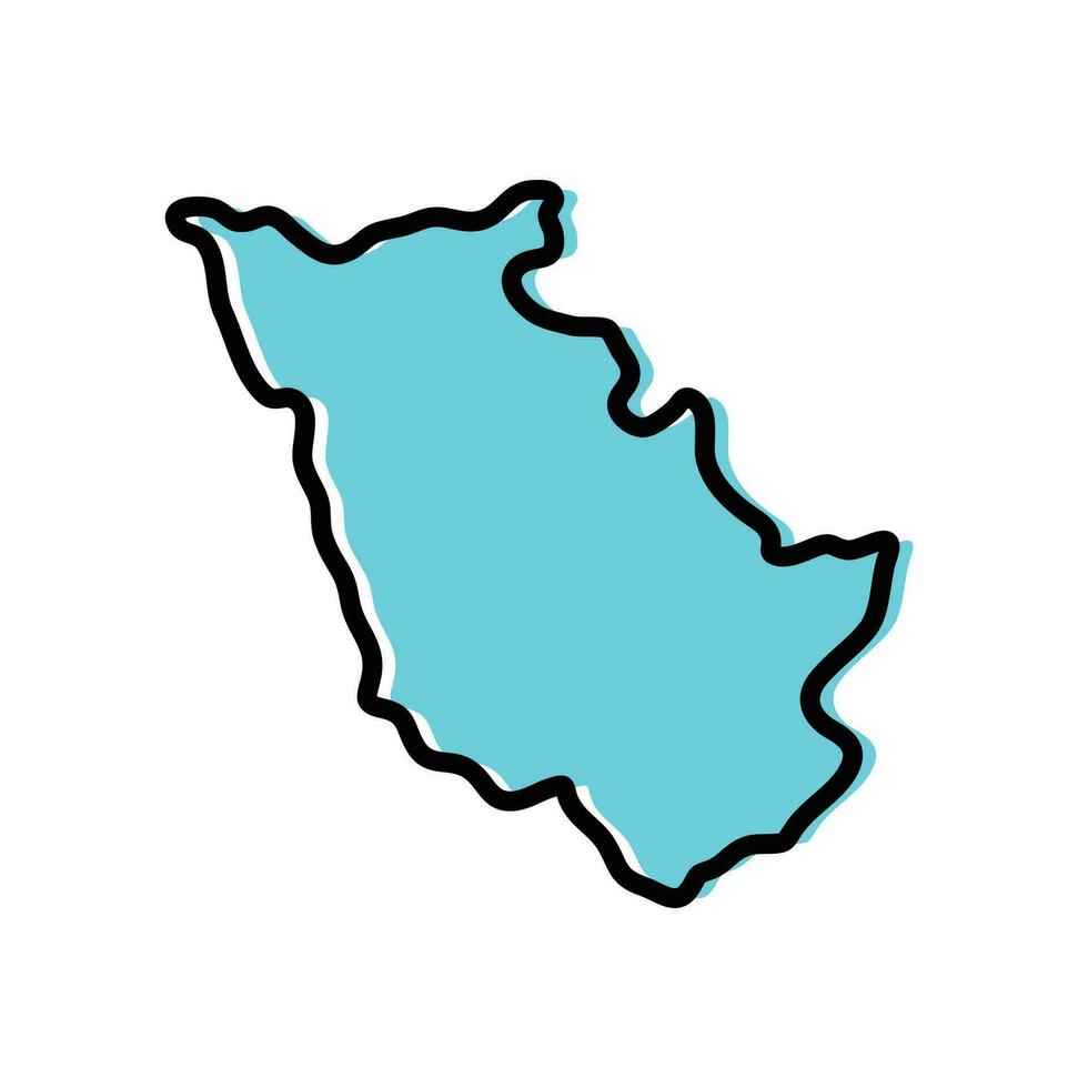 kayanza provincie van Burundi vector kaart.